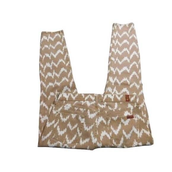 7 for all mankind Size 27 Crop Skinny Leg Denim Jeans - Picture 2 of 2